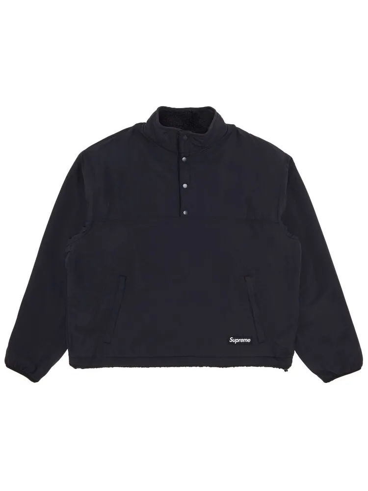Пуловер Supreme Polartec Shearling Reversible Pullover — изображение 4 из 4, черный