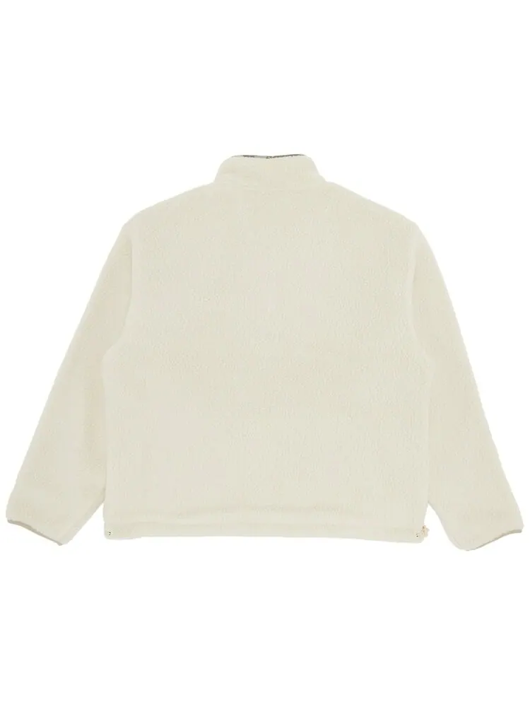 Пуловер Supreme Polartec Shearling Reversible Pullover — изображение 2 из 4, бежевый