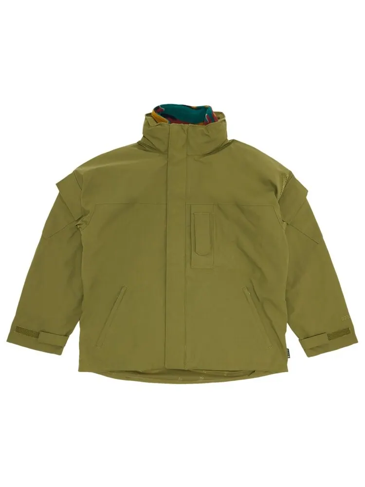 Куртка Supreme 2-In-1 GORE-TEX Polartec Liner 'Olive' — изображение 1 из 3, зеленый