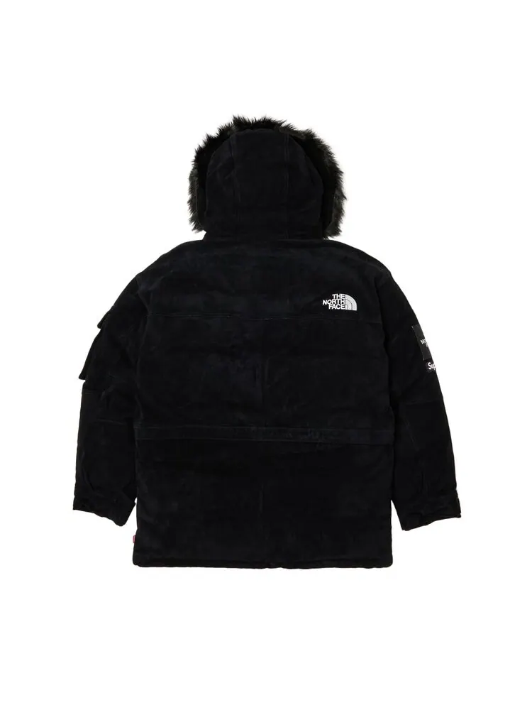 Парка Supreme x The North Face Suede 600-Fill Down Parka — изображение 2 из 3, черный