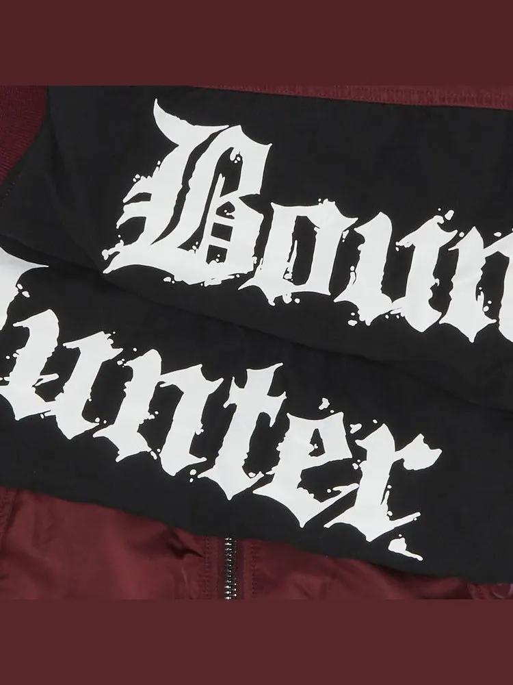 Бомбер Supreme x Bounty Hunter MA-1 'Burgundy' — изображение 3 из 3, красный