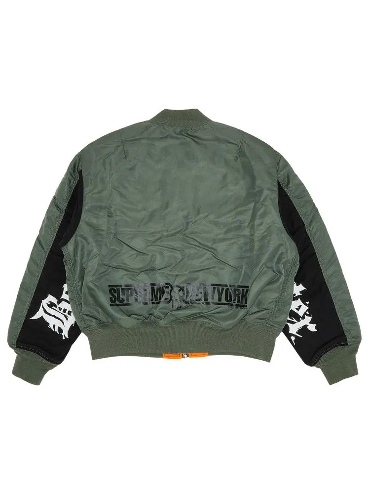 Куртка Supreme x Bounty Hunter MA-1 — изображение 2 из 3, оливковый
