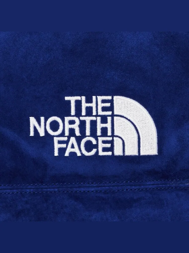 Куртка Supreme x The North Face Suede Nuptse 'Blue' — изображение 3 из 3, синий