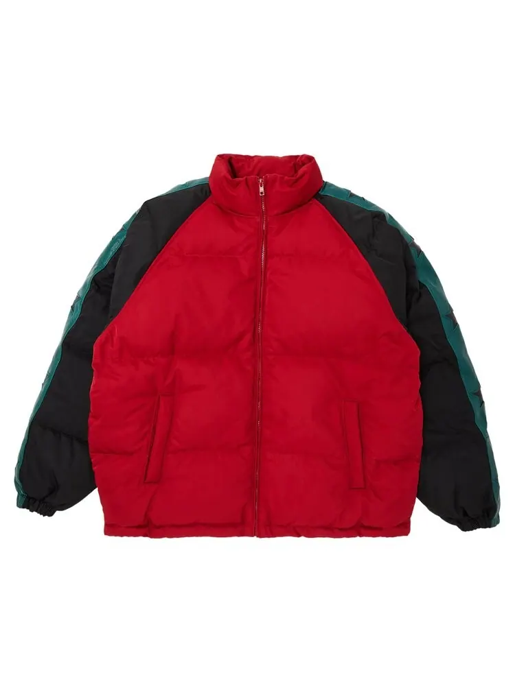 Куртка Supreme Star Sleeve Down Puffer 'Red' — изображение 1 из 3, красный