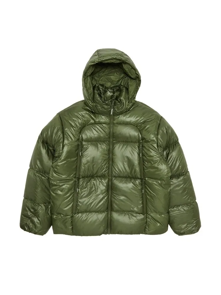 Куртка Supreme Featherweight Down Puffer 'Olive' — изображение 1 из 3, зеленый