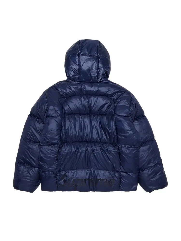 Куртка Supreme Featherweight Down Puffer 'Navy' — изображение 2 из 3, синий