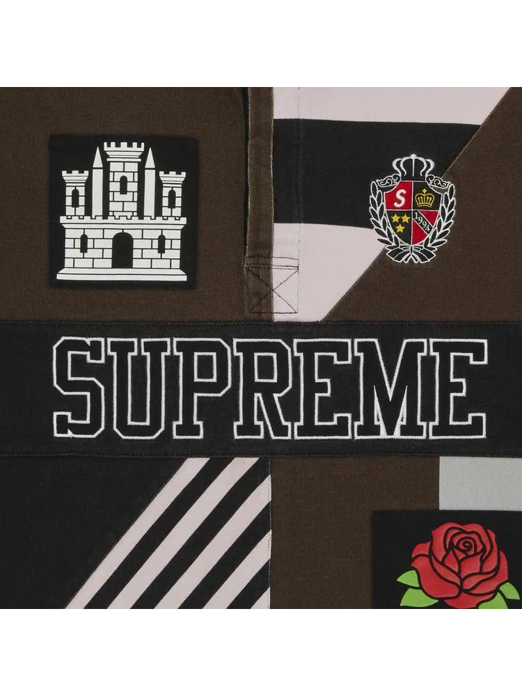 Топ Supreme Rose Rugby — изображение 3 из 3, черный