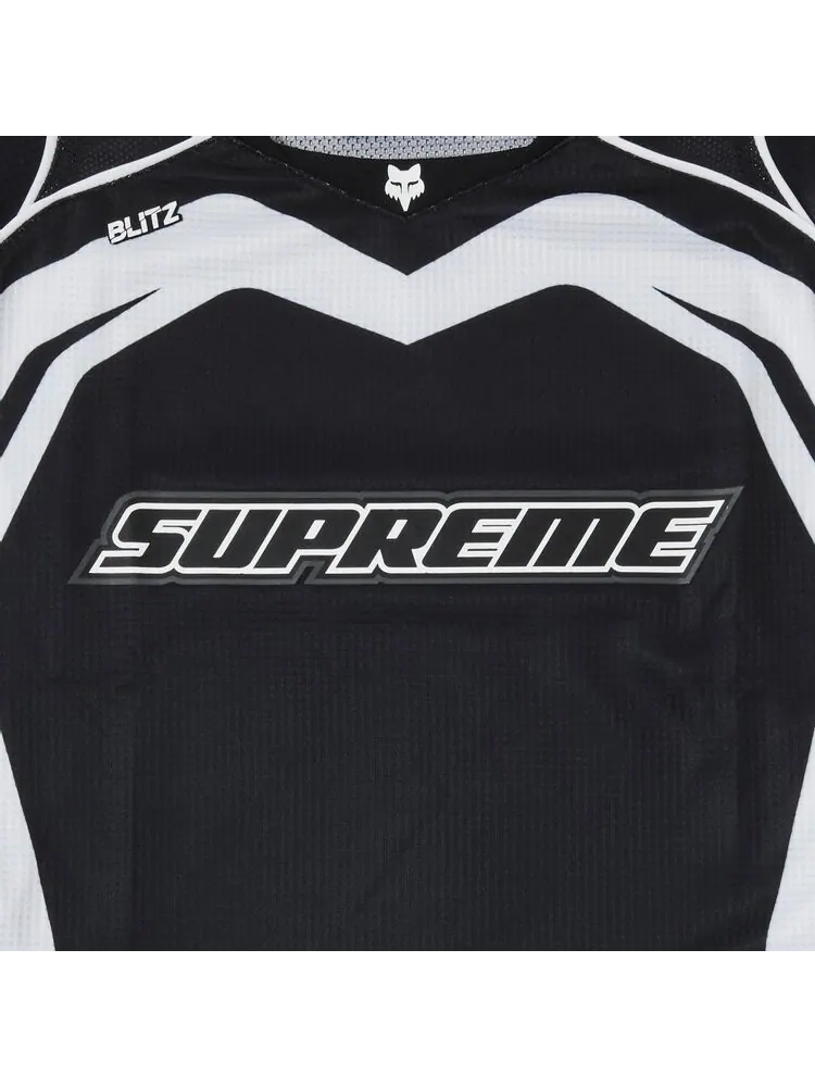 Джерси Supreme x Fox Racing 'Black' — изображение 3 из 3, черный