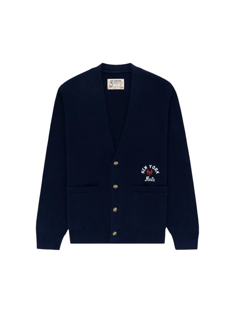 Кардиган Aimé Leon Dore x New York Mets Merino Cardigan — изображение 1 из 1, синий