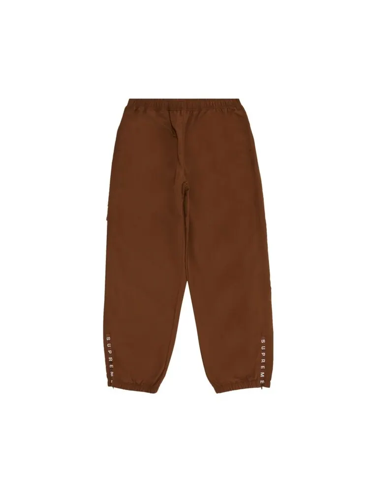 Брюки Supreme Warm Up Pant — изображение 1 из 3, коричневый