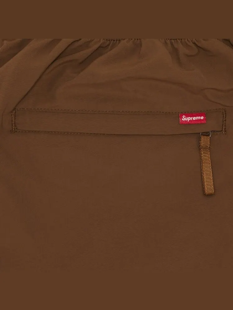 Брюки Supreme Warm Up Pant — изображение 3 из 3, коричневый