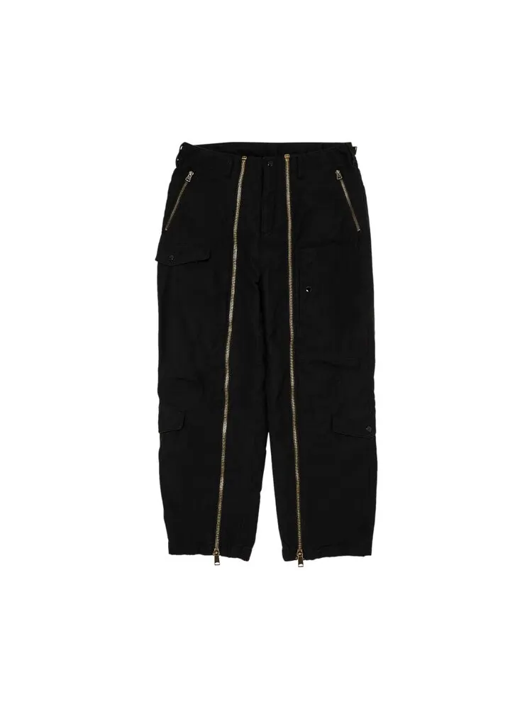 Брюки Supreme x Alpha Industries Cotton Twill Flight Pant — изображение 1 из 3, черный
