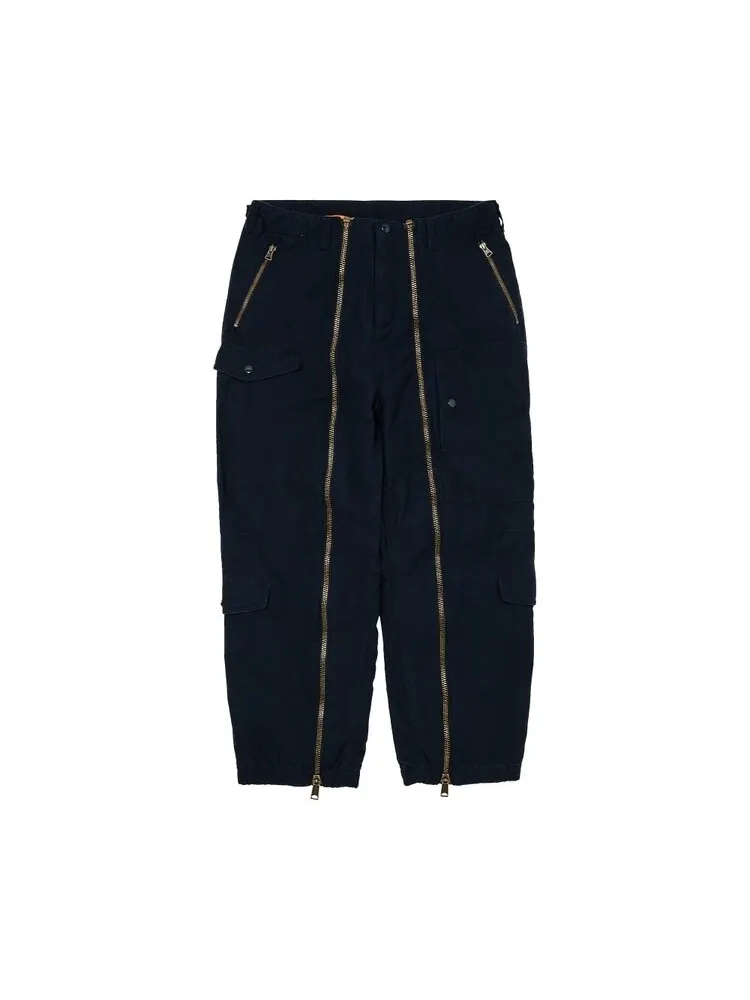 Брюки Supreme x Alpha Industries Cotton Twill Flight Pant — изображение 1 из 3, синий