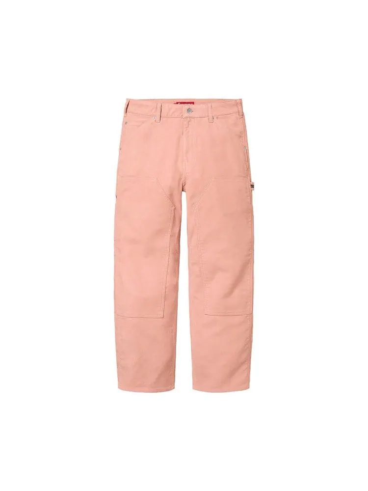 Брюки Supreme Moleskin Double Knee Painter Pant — изображение 1 из 2, розовый