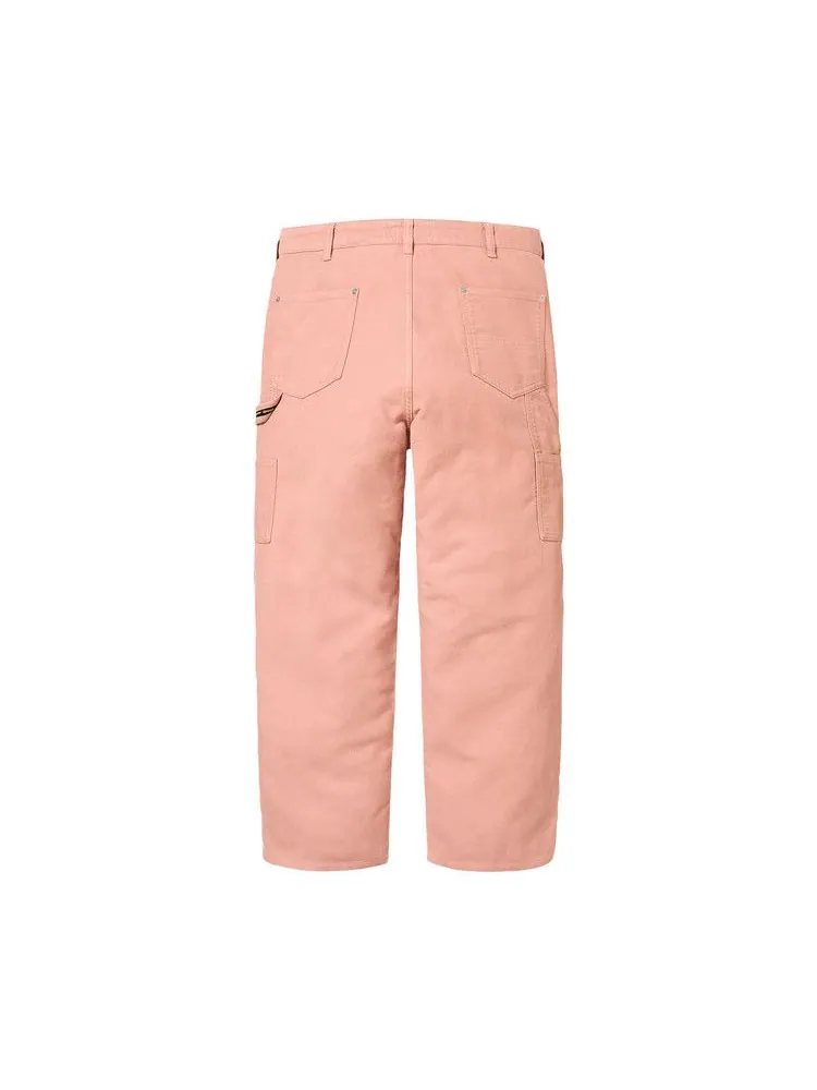 Брюки Supreme Moleskin Double Knee Painter Pant — изображение 2 из 2, розовый