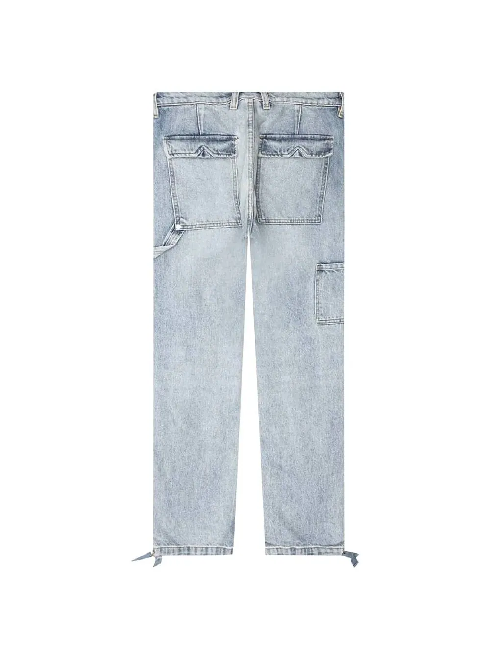Джинсы Rhude Reza Denim Double Knee — изображение 2 из 4, синий индиго