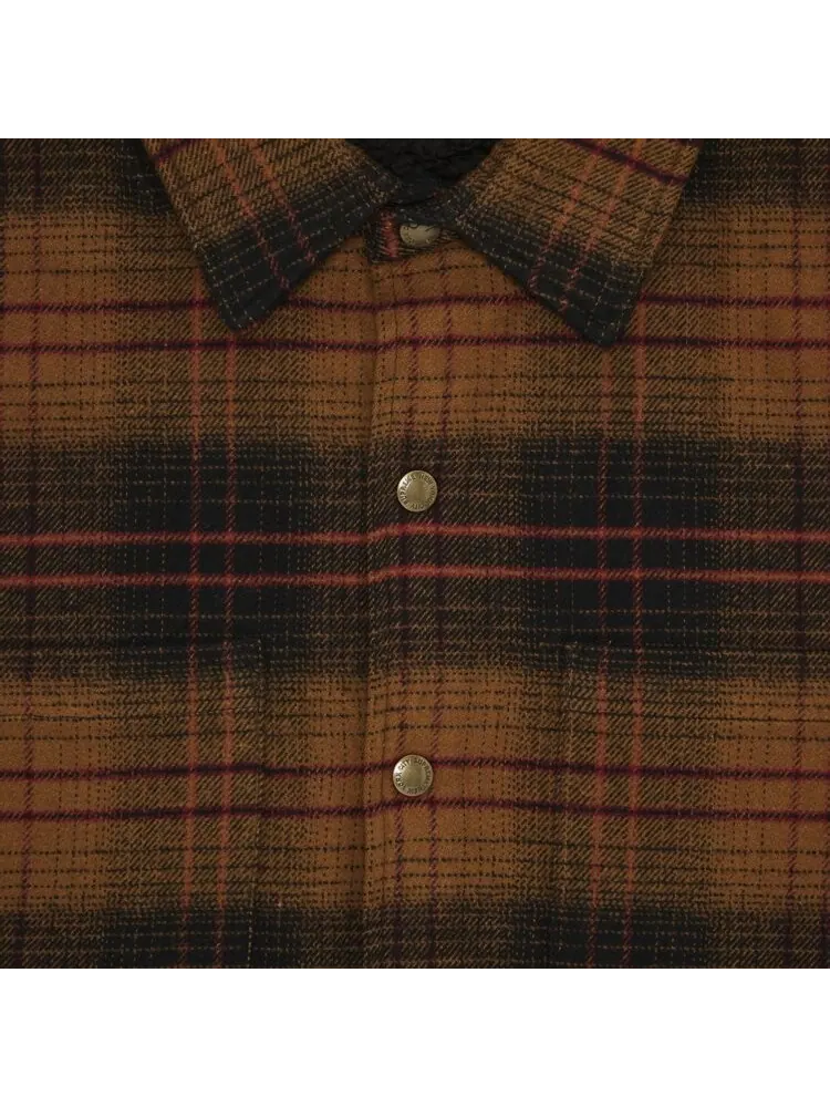 Рубашка Supreme Lined Flannel Snap 'Black' — изображение 3 из 3, черный