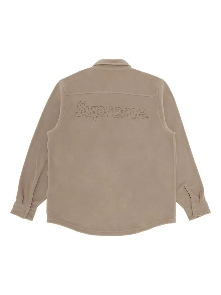 Рубашка Supreme Polartec 'Tan' — изображение 2 из 3, загар