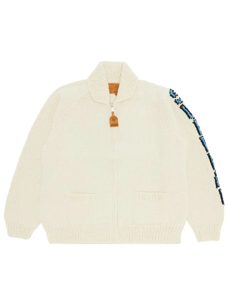 Свитер Supreme Camacho Cowichan 'Natural' — изображение 1 из 3, бежевый