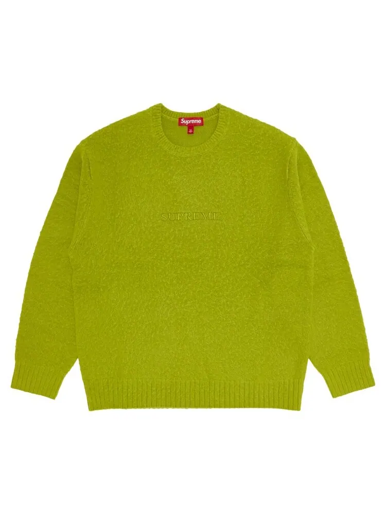 Свитер Supreme Pilled 'Lime' — изображение 1 из 3, зеленый