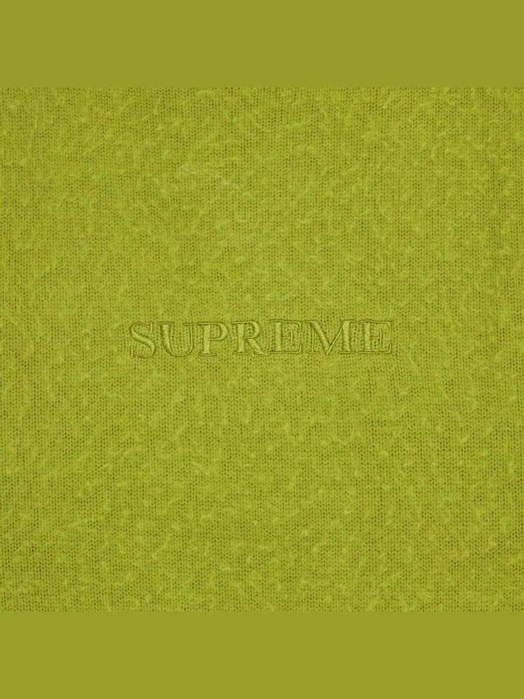 Свитер Supreme Pilled 'Lime' — изображение 3 из 3, зеленый