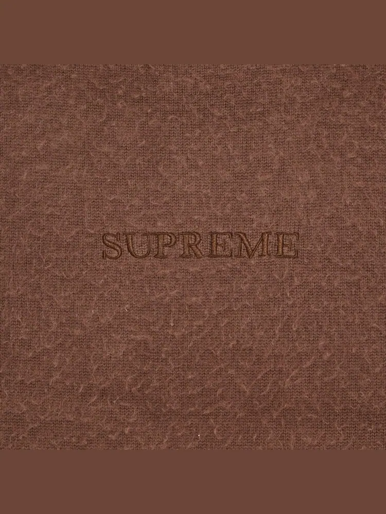 Свитер Supreme Pilled 'Brown' — изображение 3 из 3, коричневый