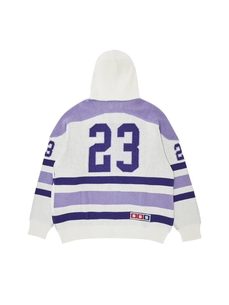 Свитер Supreme USA Zip Up Hooded 'White' — изображение 2 из 3, белый