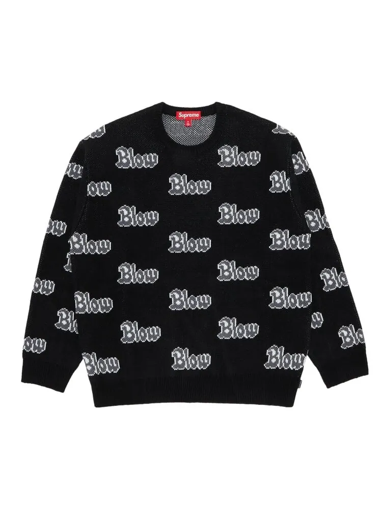 Свитер Supreme Blow 'Black' — изображение 1 из 3, черный