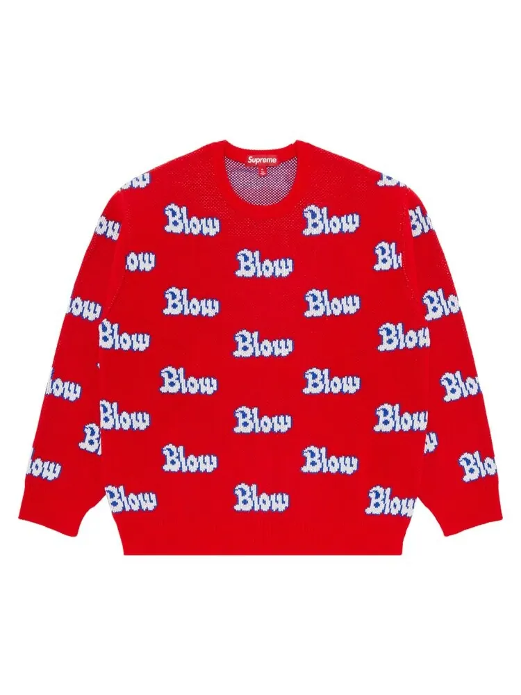 Свитер Supreme Blow 'Red' — изображение 1 из 3, красный