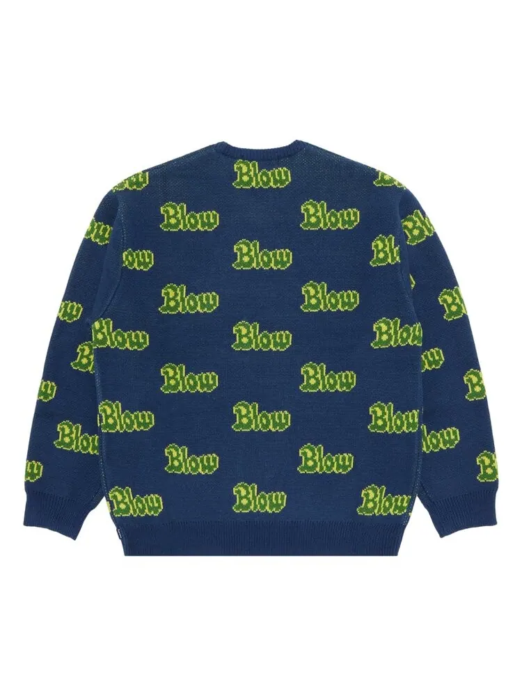 Свитер Supreme Blow 'Navy' — изображение 2 из 3, синий
