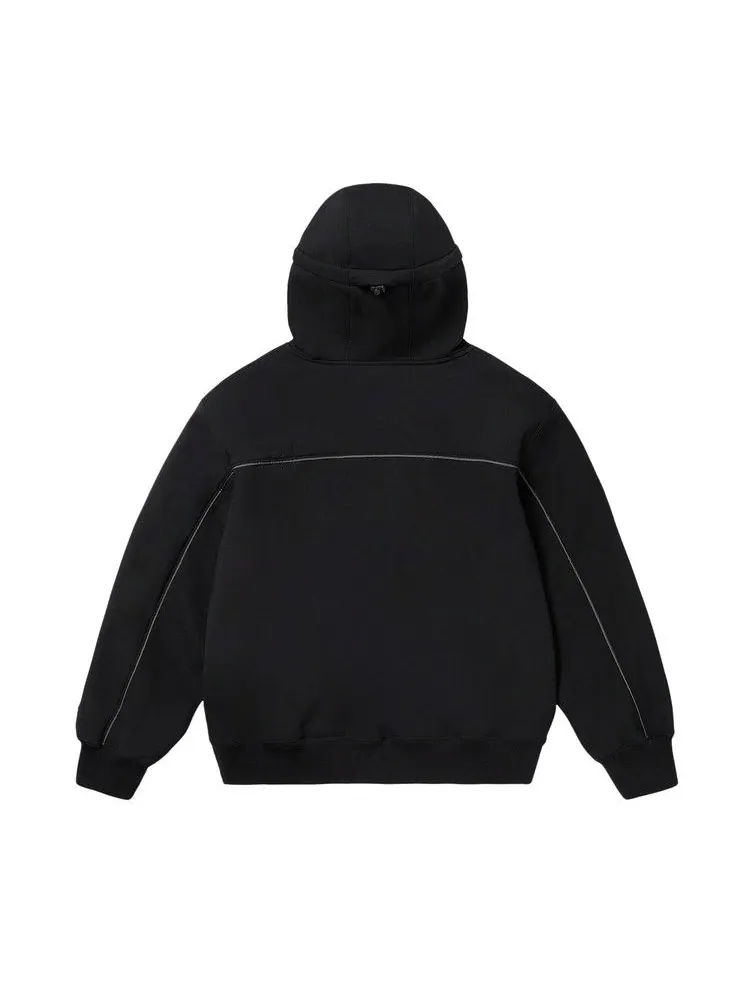 Толстовка Supreme WINDSTOPPER Zip Up Hooded Sweatshirt — изображение 2 из 2, черный