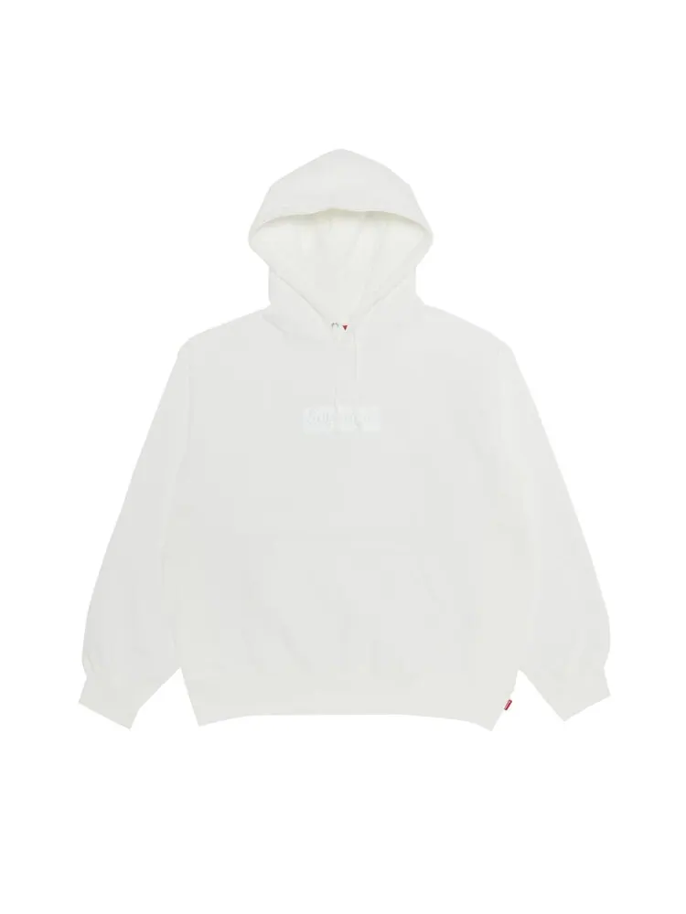Толстовка Supreme Box Logo Hooded 'White' — изображение 1 из 2, белый