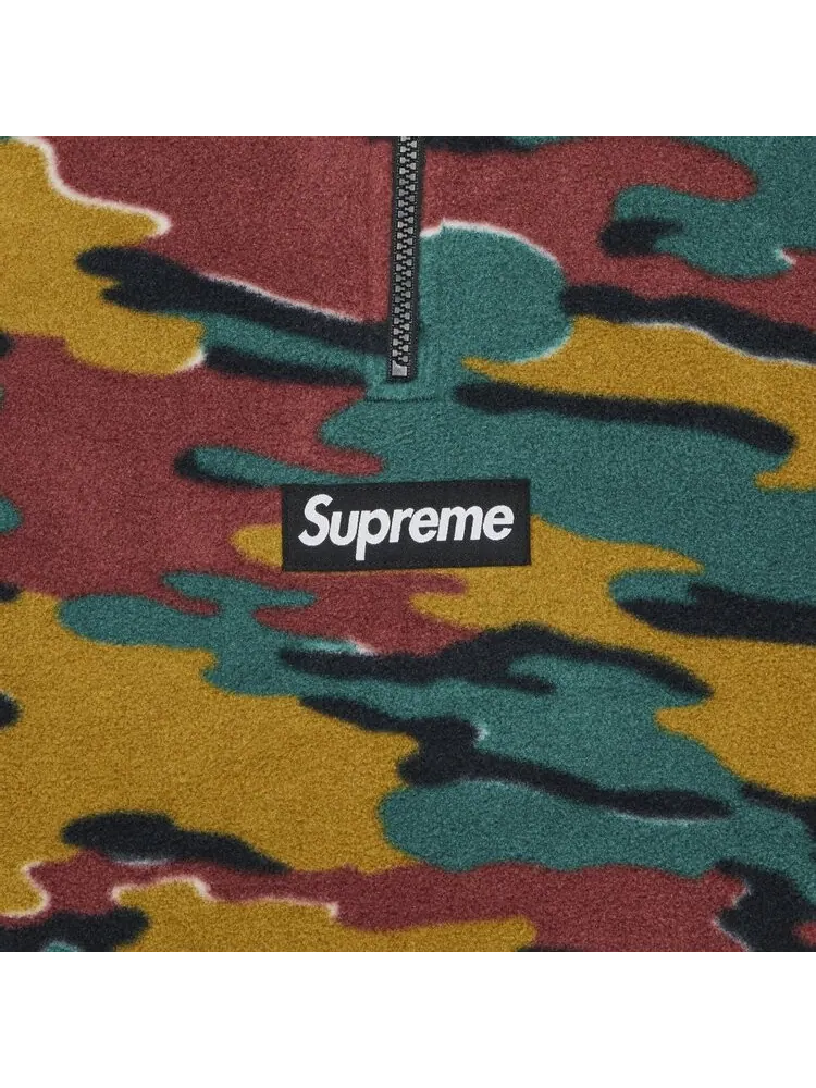 Толстовка Supreme Polartec Facemask Half Zip Hooded 'Camo' — изображение 3 из 3, мульти