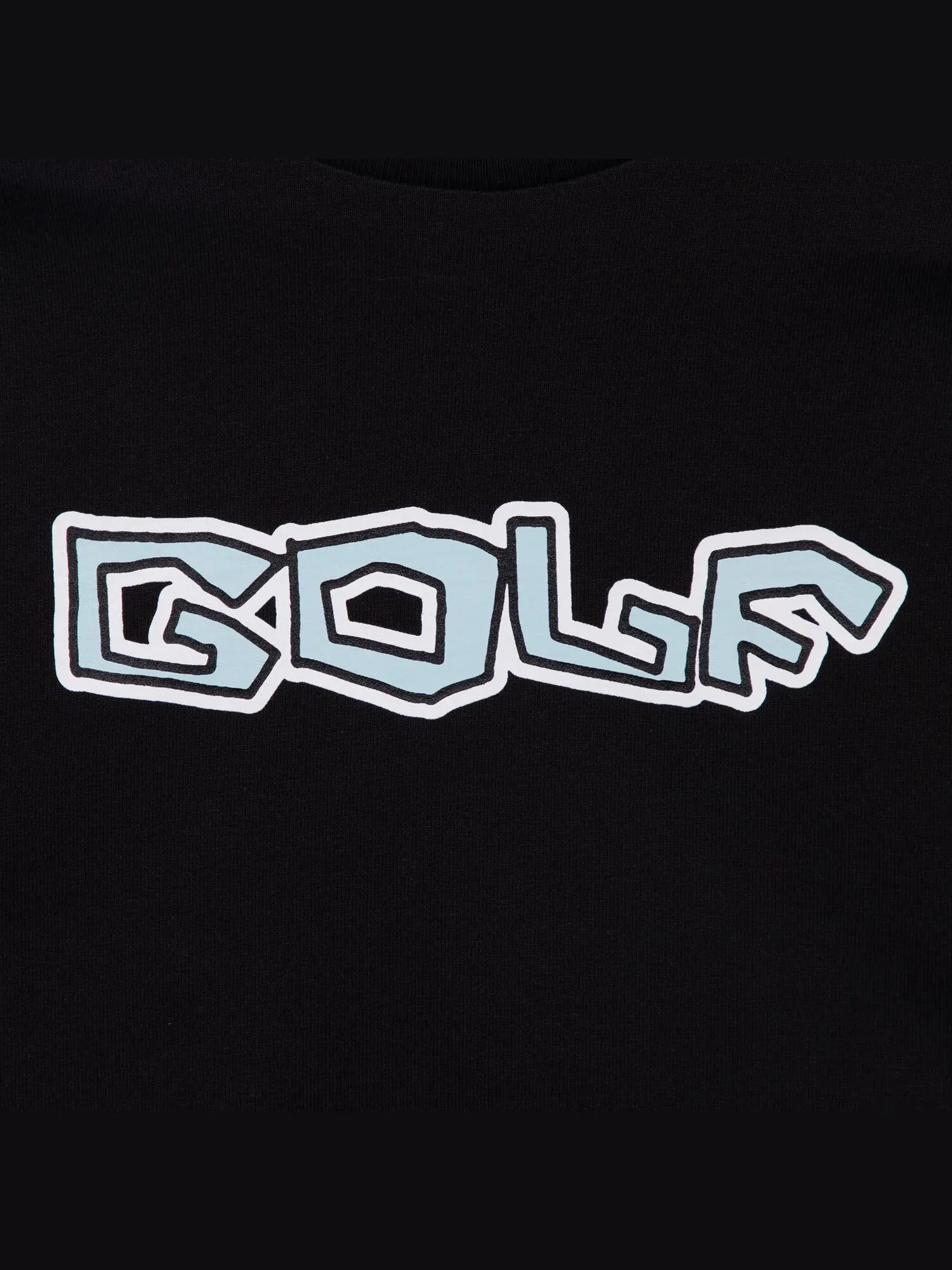 Футболка GOLF WANG Quick — изображение 3 из 3, черный