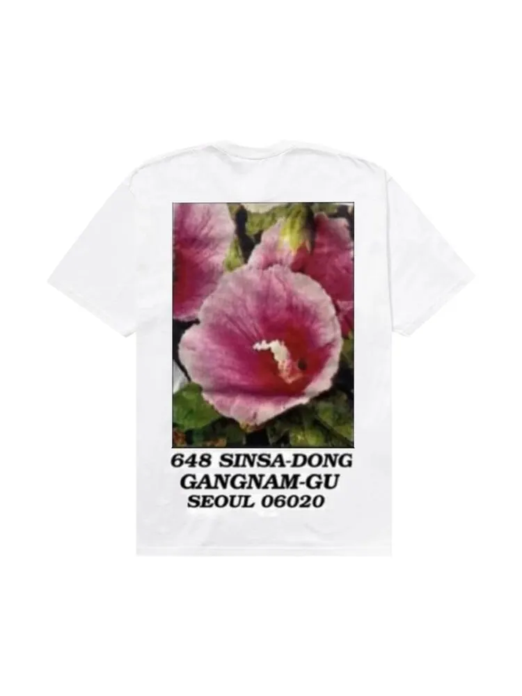 Футболка Supreme Seoul Box Logo Tee — изображение 2 из 2, белый