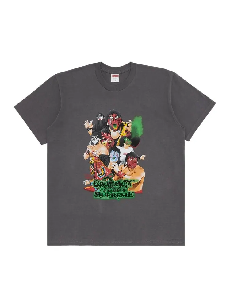 Футболка Supreme Muta 'Charcoal' — изображение 1 из 2, серый