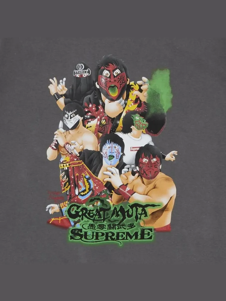 Футболка Supreme Muta 'Charcoal' — изображение 2 из 2, серый