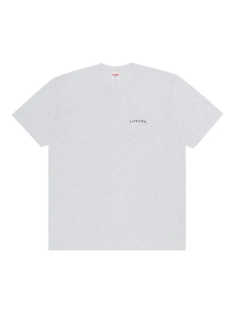 Футболка Supreme Ying Yang 'Ash Grey' — изображение 1 из 3, серый