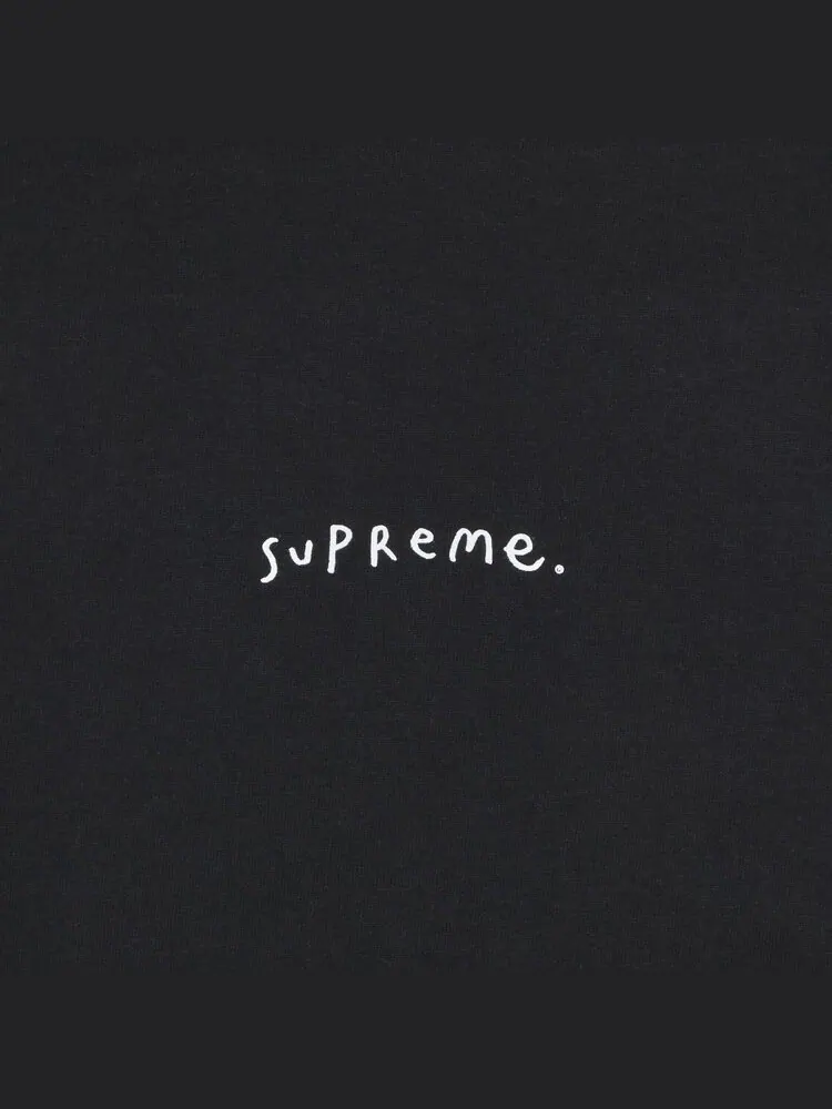 Футболка Supreme Ying Yang 'Black' — изображение 3 из 3, черный