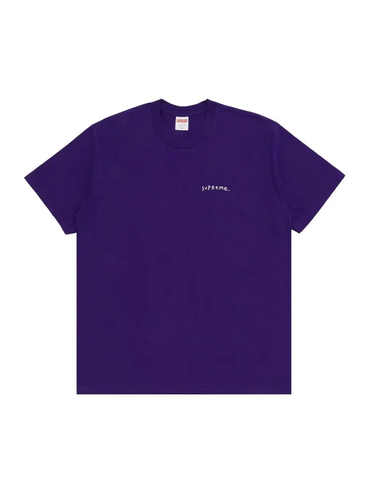 Футболка Supreme Ying Yang 'Purple' — изображение 1 из 3, фиолетовый