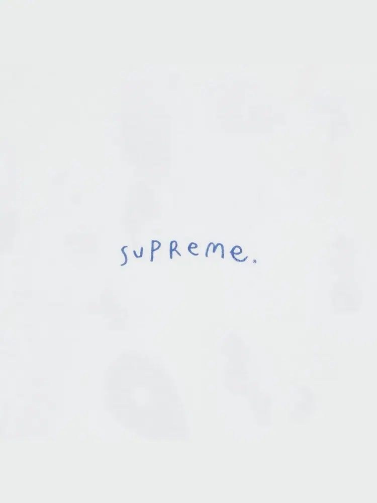 Футболка Supreme Ying Yang 'White' — изображение 3 из 3, белый