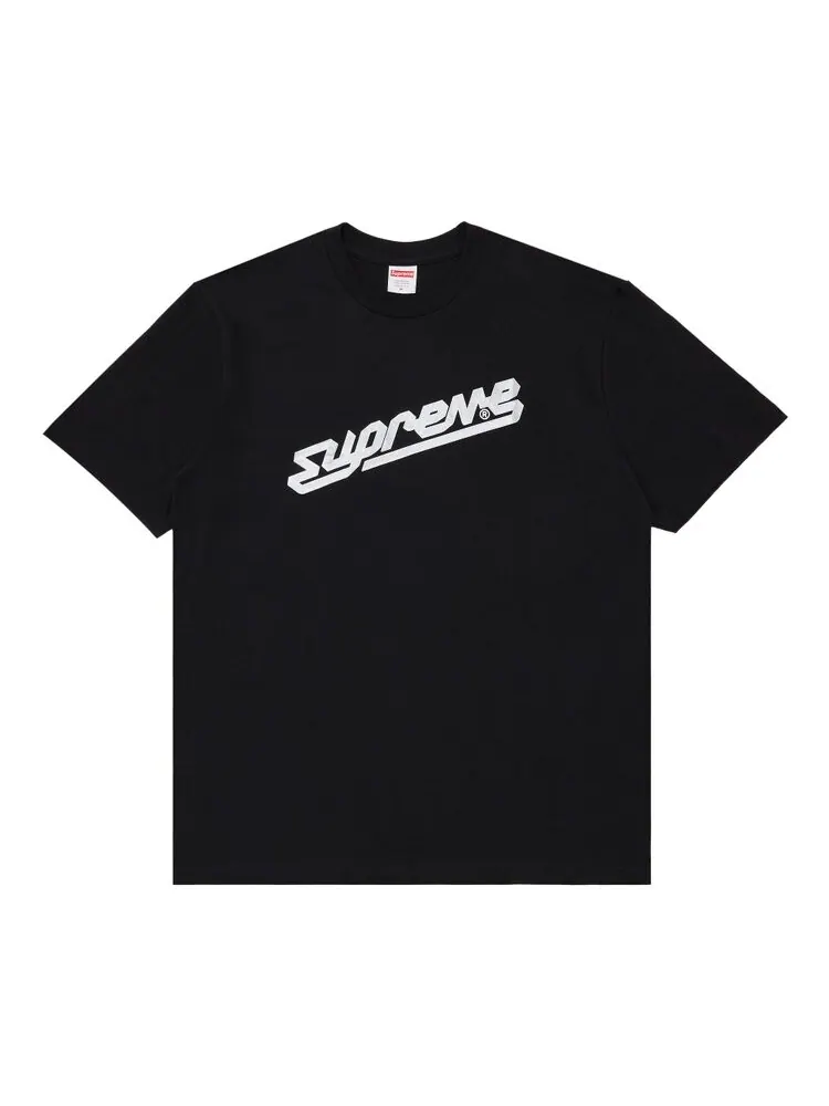 Футболка Supreme Banner 'Black' — изображение 1 из 2, черный
