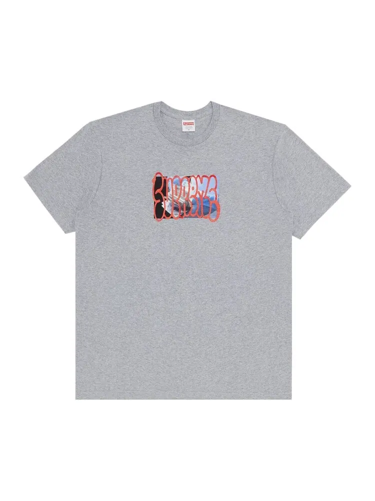 Футболка Supreme Payment 'Heather Grey' — изображение 1 из 2, серый
