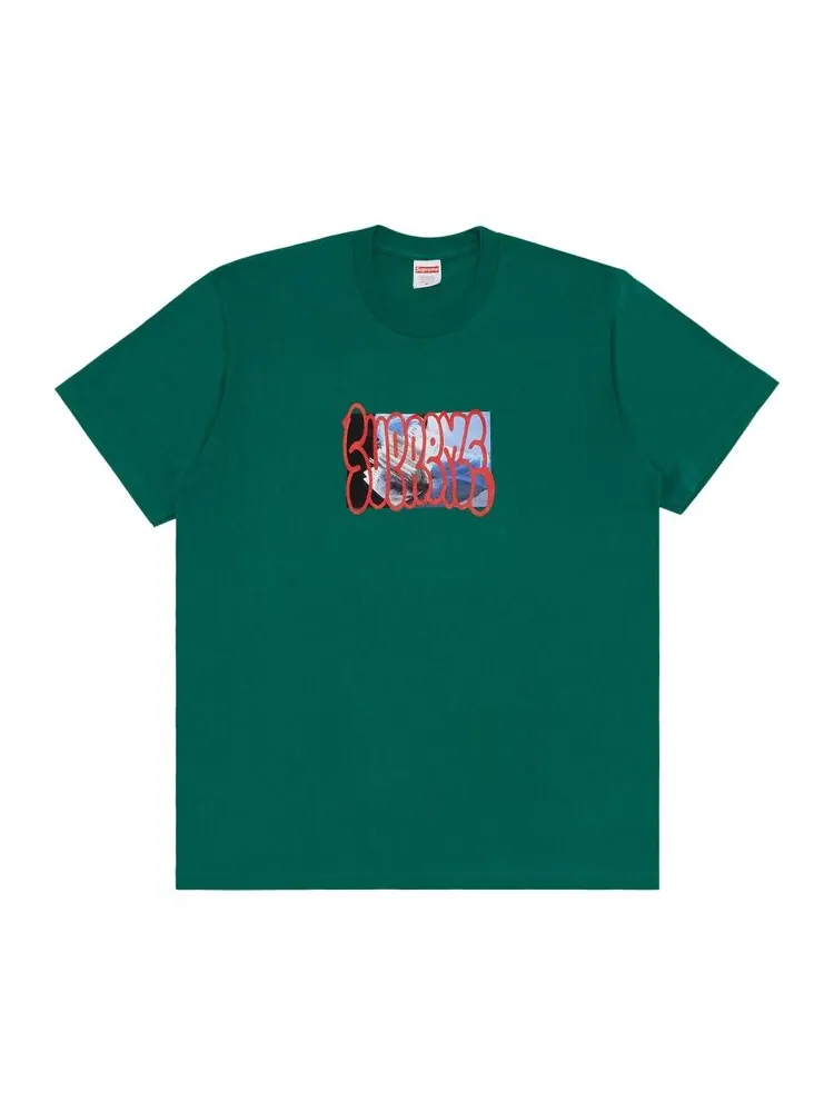 Футболка Supreme Payment 'Light Pine' — изображение 1 из 2, зеленый