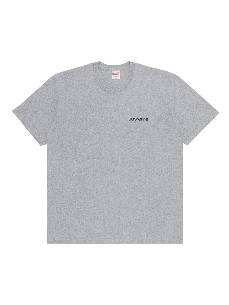 Футболка Supreme NYC 'Heather Grey' — изображение 1 из 3, серый