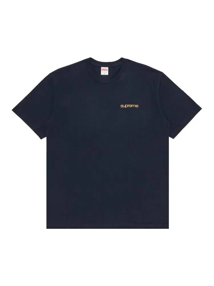 Футболка Supreme NYC 'Navy' — изображение 1 из 3, синий