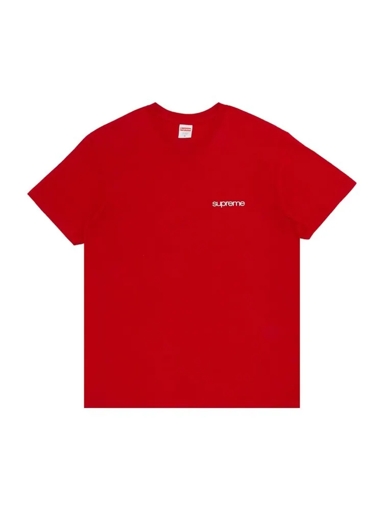Футболка Supreme NYC 'Red' — изображение 1 из 3, красный