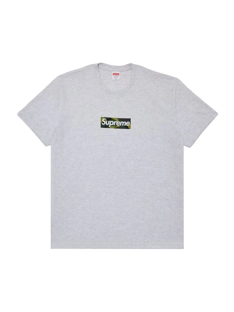 Футболка Supreme Box Logo 'Ash Grey' — изображение 1 из 2, серый