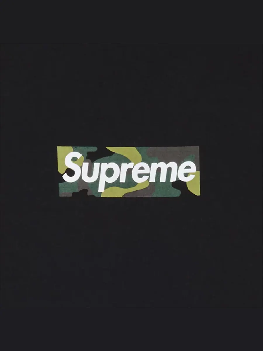 Футболка Supreme Box Logo Tee — изображение 3 из 3, черный