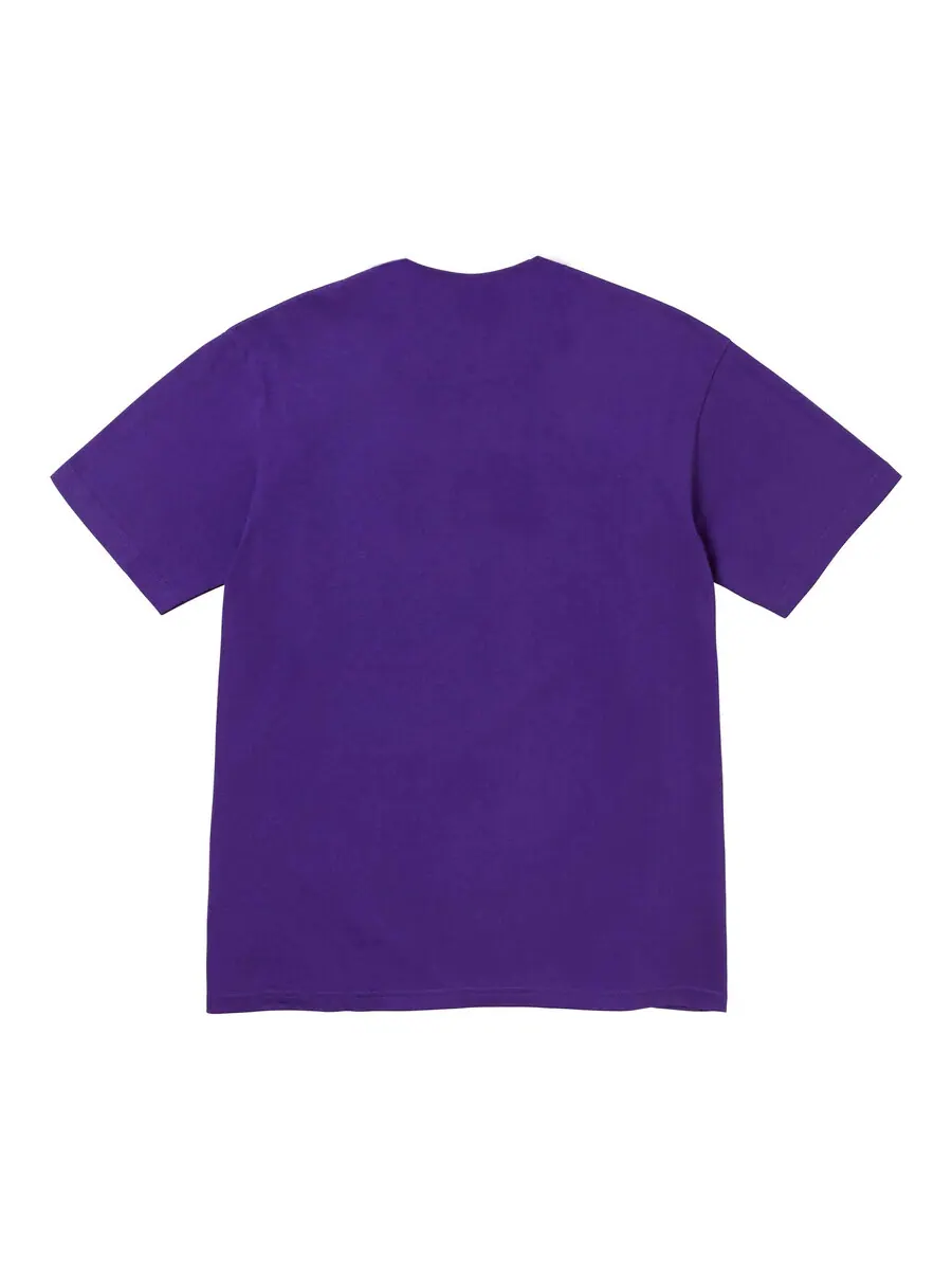 Футболка Supreme Box Logo Tee — изображение 2 из 3, фиолетовый